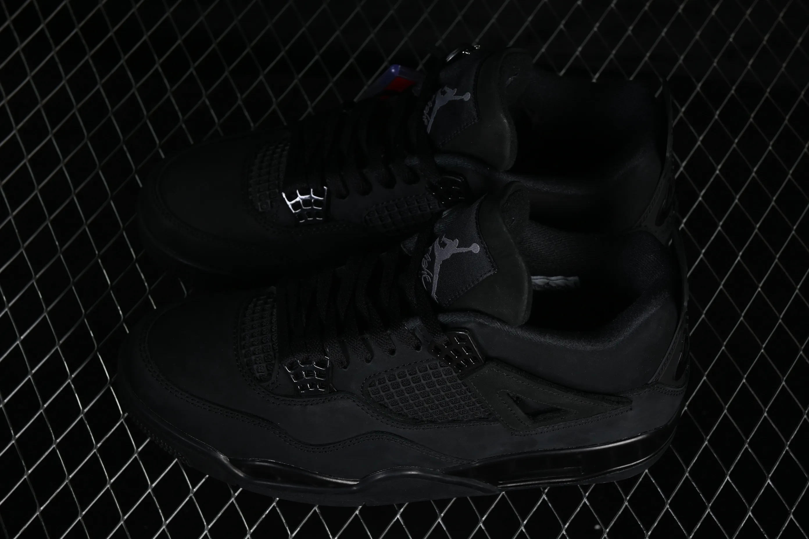All categories Air Jordan Jordan series basketball shoes Air Jordan 4 TG version Air Jordan 4 Retro "Black Cat" AJ4 Joe 4 new black cat FV5029-010